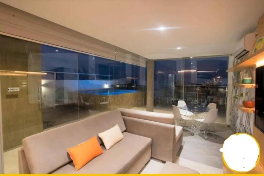 Bamboo Apartamento Monoambiente-Frente A Mall Ventura 圣克鲁斯 外观 照片